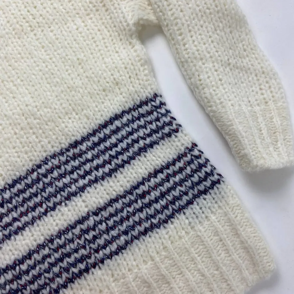 rag & bone Iceland Striped Wool Crew Neck Sweater - Image 5
