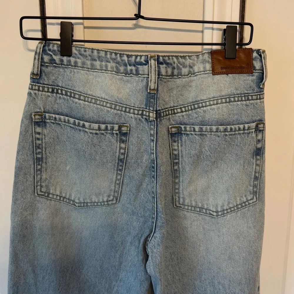 Cuidado Con El Perro Women’s Light Wash Straight Denim Jeans 100% Cotton Size 4 Blue - Image 8
