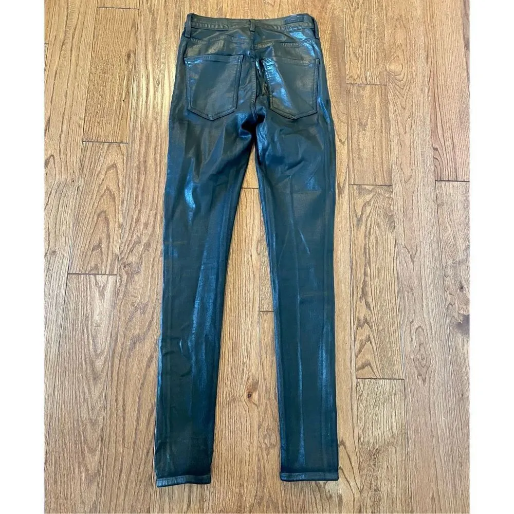 Citizens of humanity coated leather look rocket high rise skinny 26 - Image 14