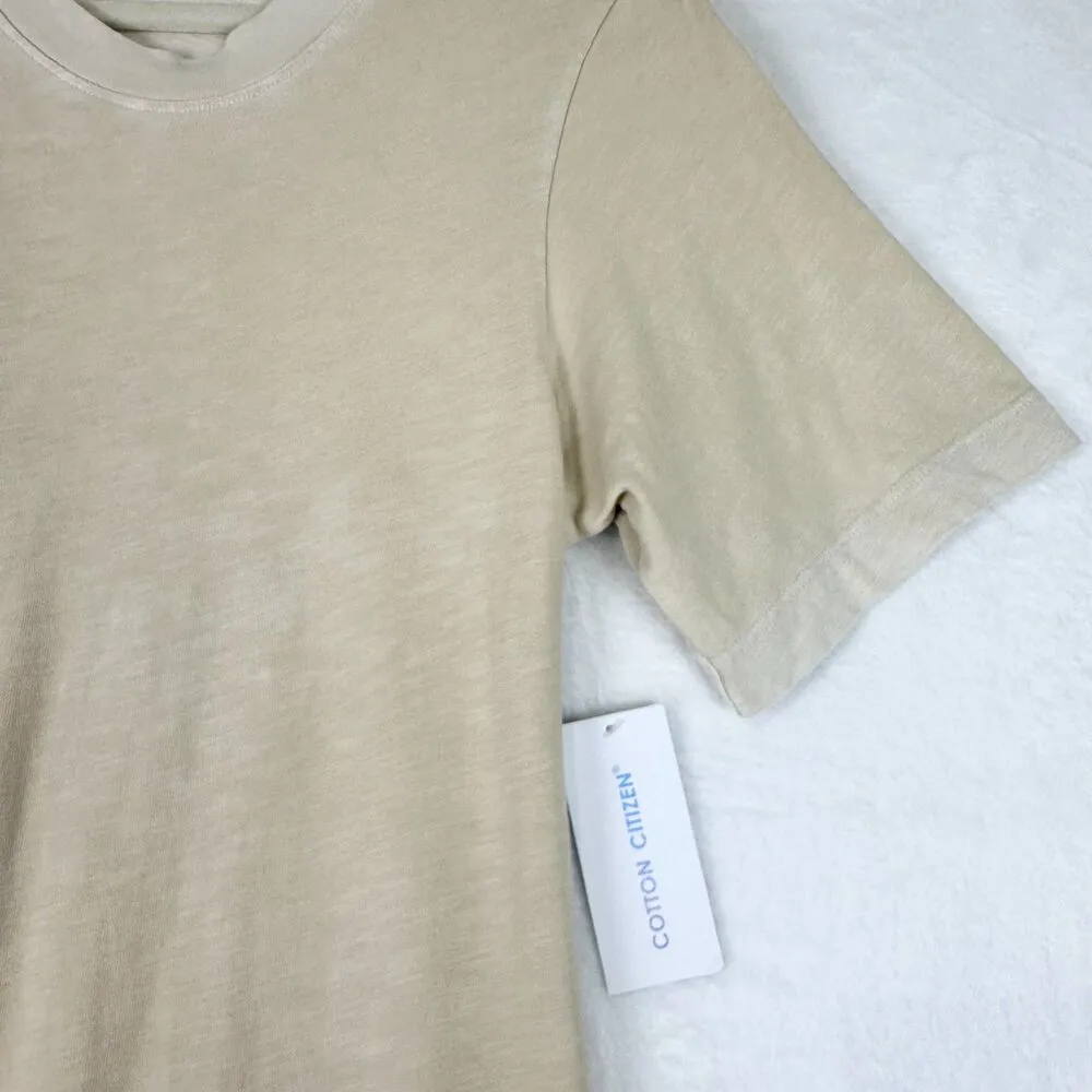 Tokyo Mini Dress Size Medium NWT Vintage Oatmeal Casual Neutral - Image 4
