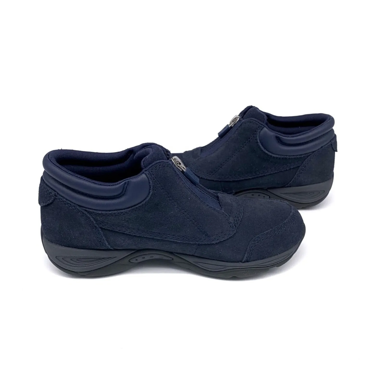 AETREX Suede Ankle Boot Navy 6 - Image 5