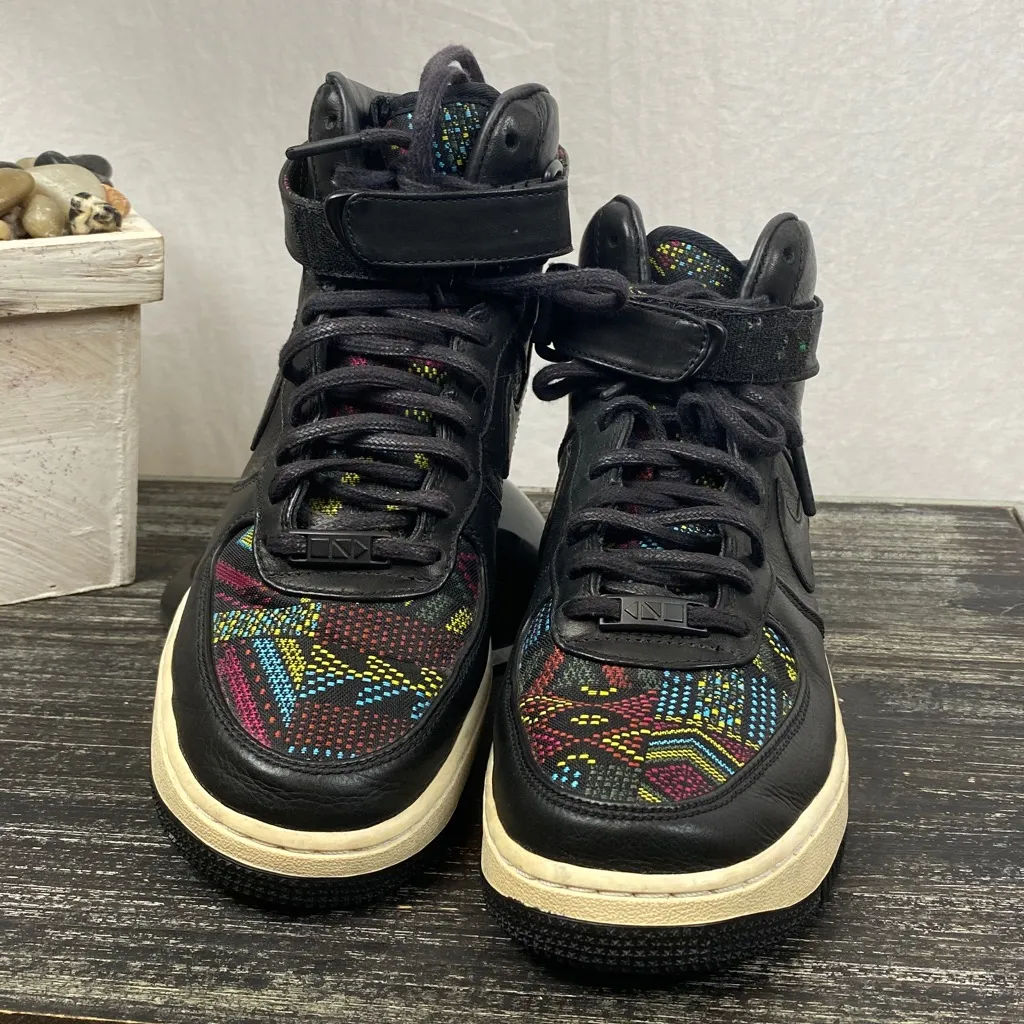 Nike Air Force 1 High BHM Black History Month Sneaker Athletic Shoes 8.5 - Image 5