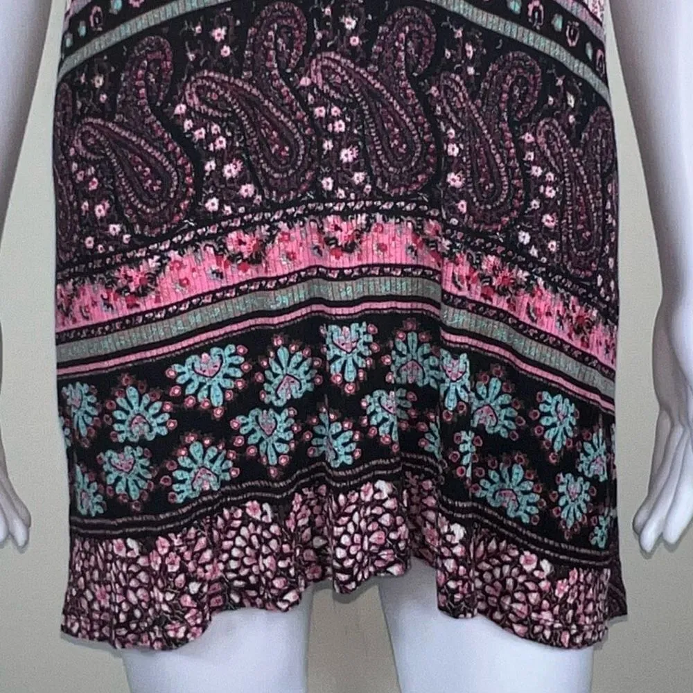 Haptics Paisley High Neck Halter (No size) Pink Size 2X - Image 4