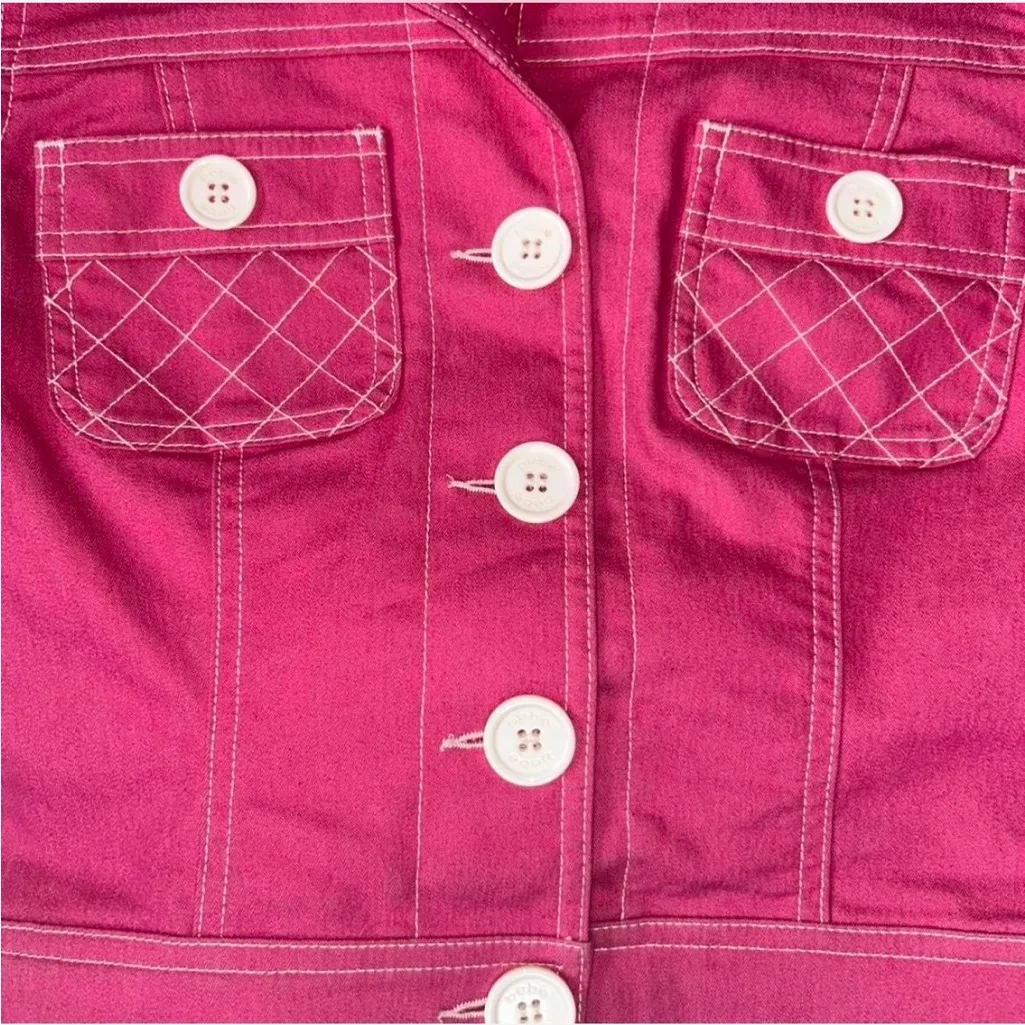 Bebe Pink Jean Jacket - Image 3