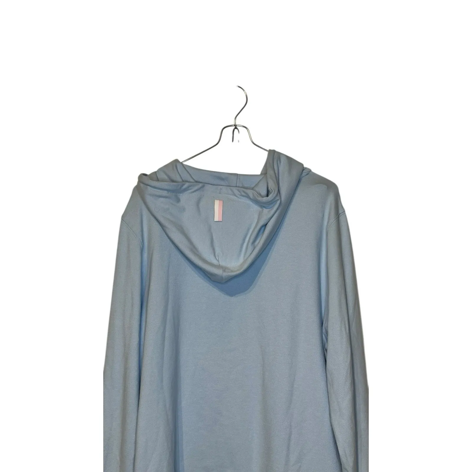 Rhoback Women's Sweatshirt Tempo Performance Hoodie Crop Pullover Blue Medium - Image 10