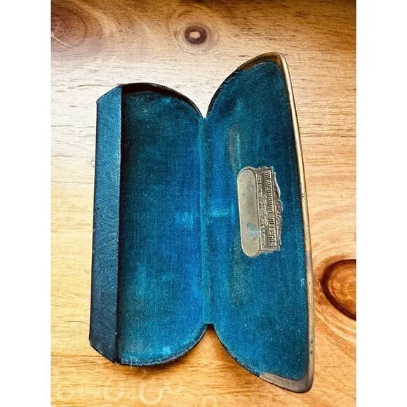 VTG Artcraft Nokoroo Eyeglasses 1/20 12k GF W/Case Dr. Bernardo Villegas El Paso Gold - Image 2