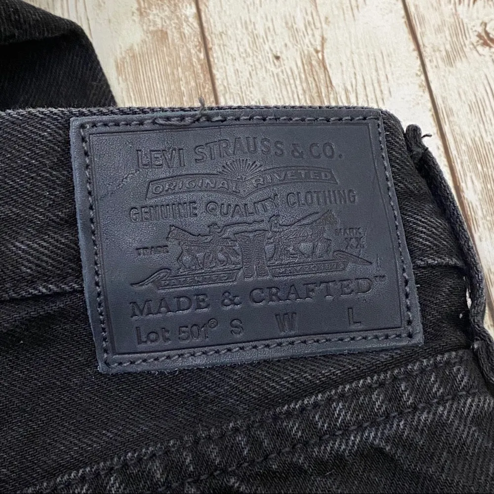 Levi’s Made Crafted 501 Embroidered Skinny Jeans - Image 11