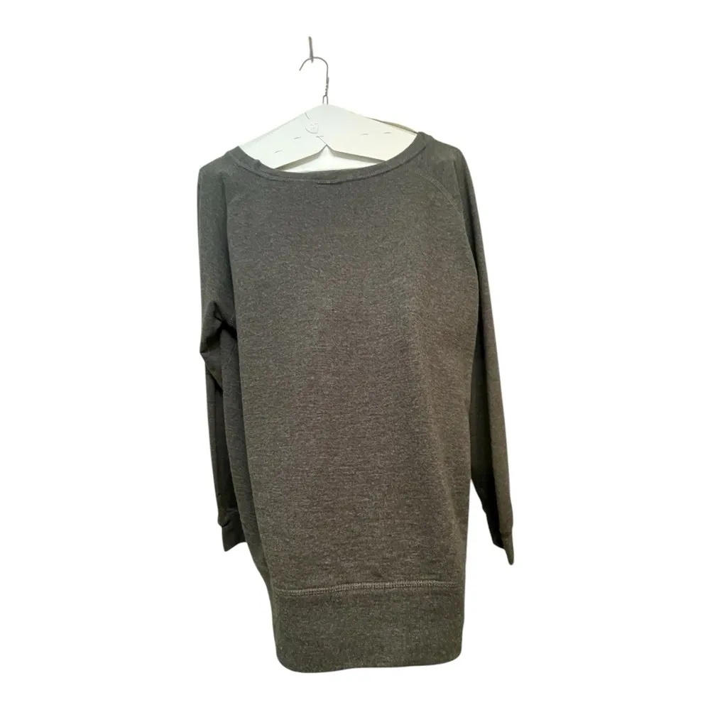 Extra large ladies, long sleeve. Graphic sweatshirt. Gray Size XL - Image 2