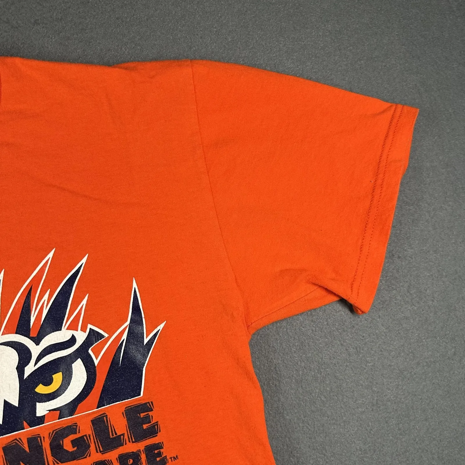 Vtg Auburn Tigers Shirt Womens Small NCAA Football Orange The Jungle Jordan-Hare - Image 5