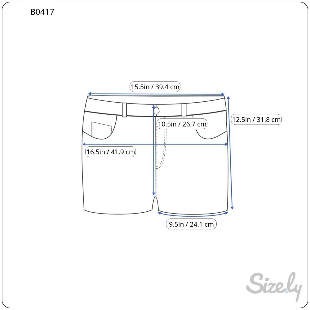 FRAME Womens Shorts Blue Le Cut Off Valle Denim Mid Rise Distressed Raw Hem 28 - Image 9