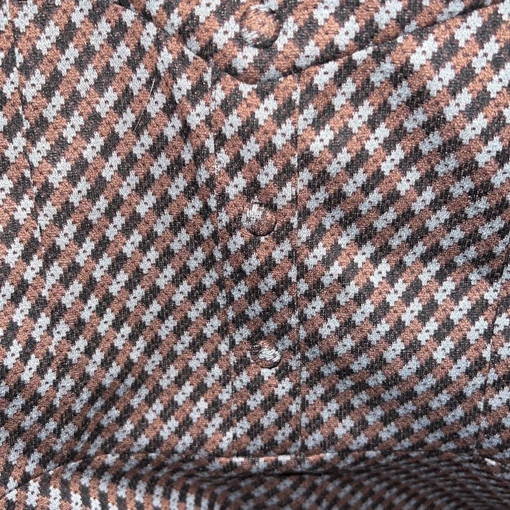 ✨Urban Revivo Pattern Mini Dress✨ Brown Size 8 - Image 7