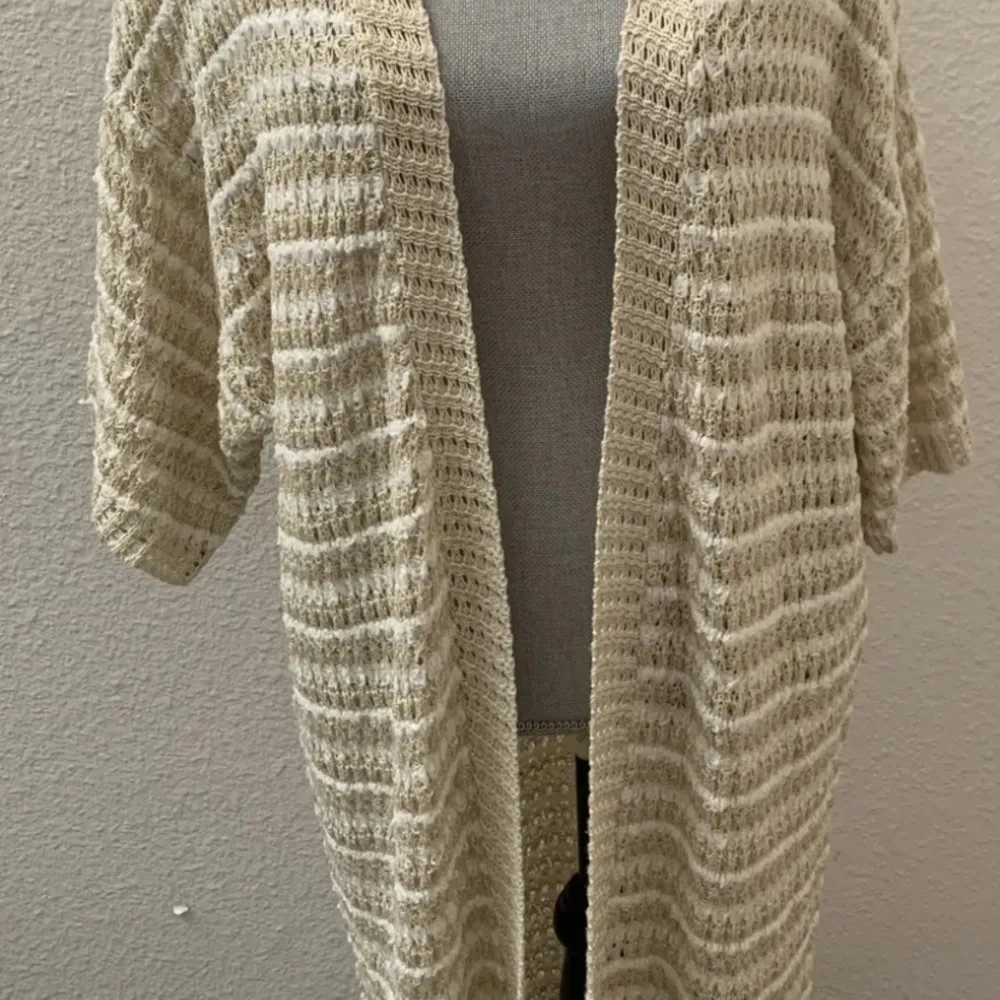 Urban Outfitters UO Ecote Duster Long Open Cardigan Sweater Small Boho RARE HTF - Image 2