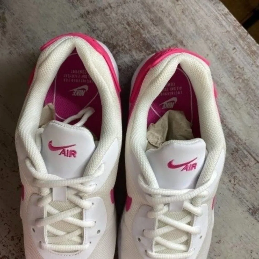 New Nike Air Max OKeto Shoes 8 White / laser fuchsia pink - Image 6
