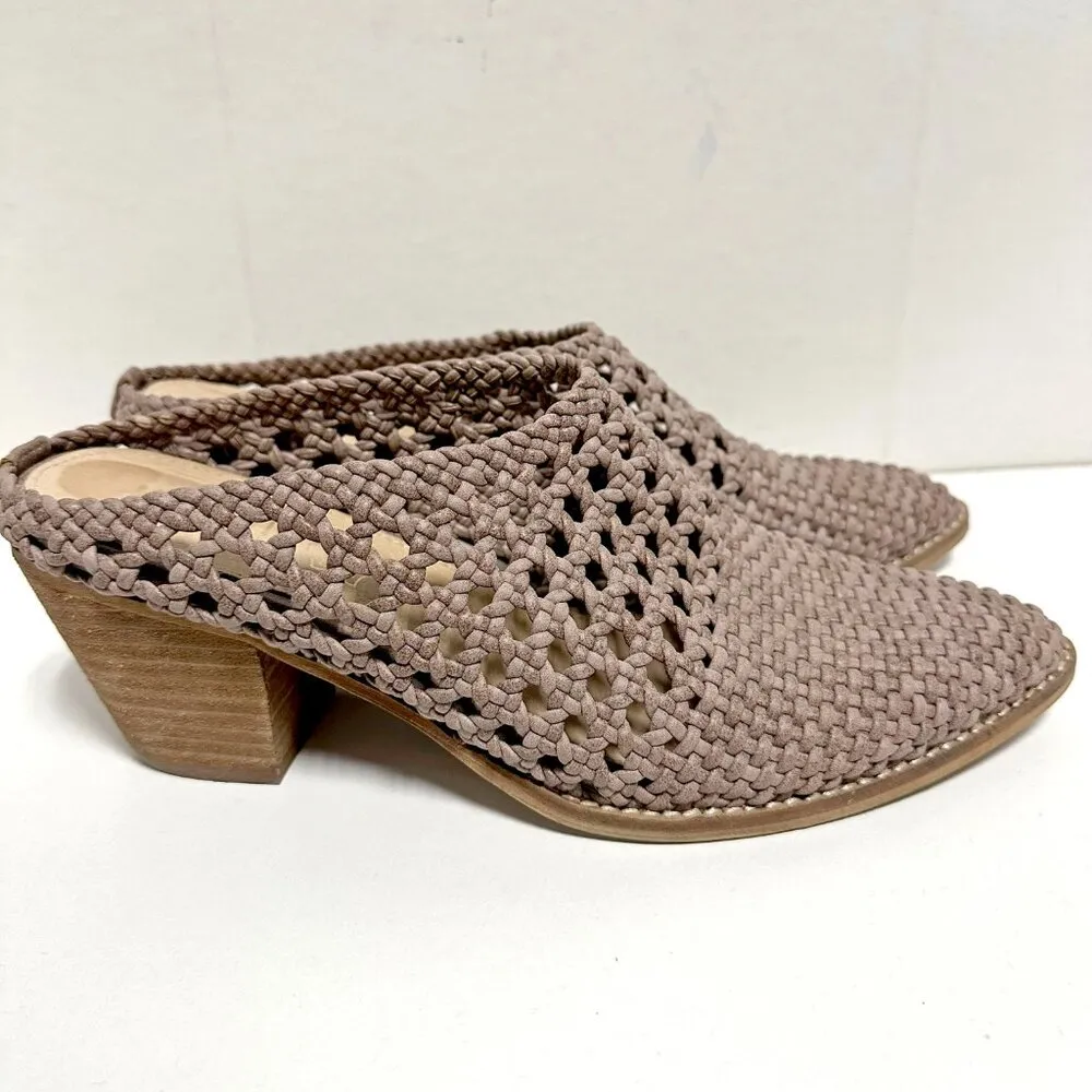 Mi.iM Woven Mule Brown Size 10 - Image 4