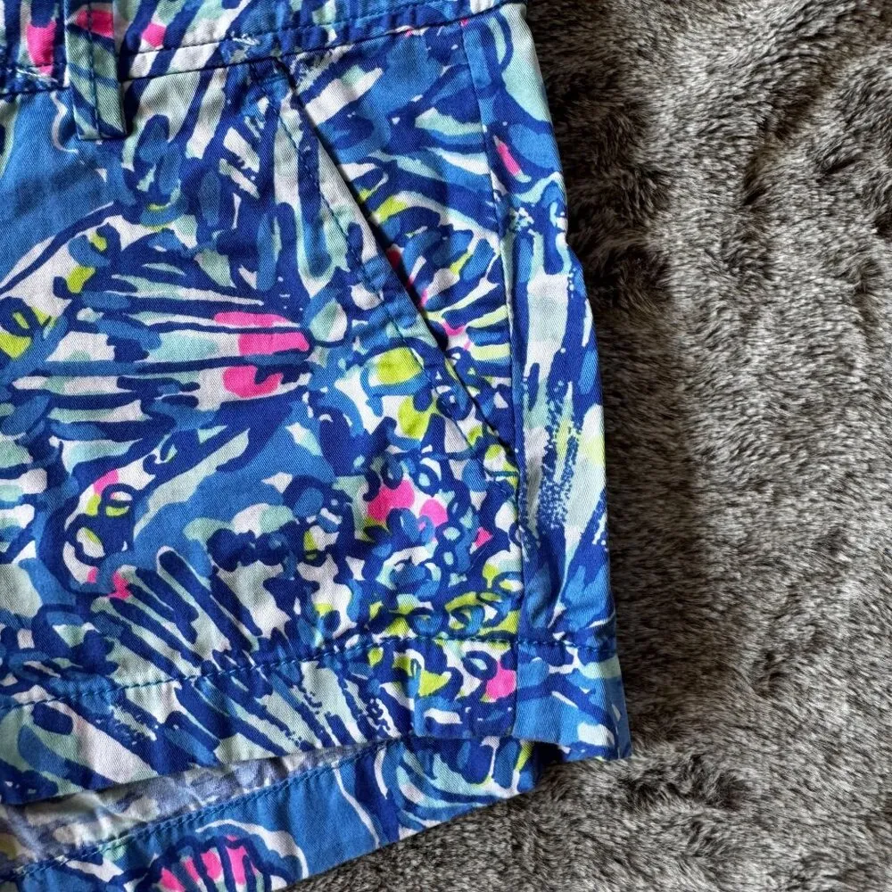 Lilly Pulitzer The Walsh Shorts Sz 2 - Image 3