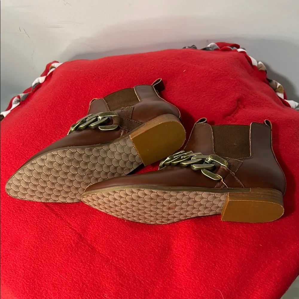 Kelsi Dagger Brown Ankle Boots (NWOB) - Image 3