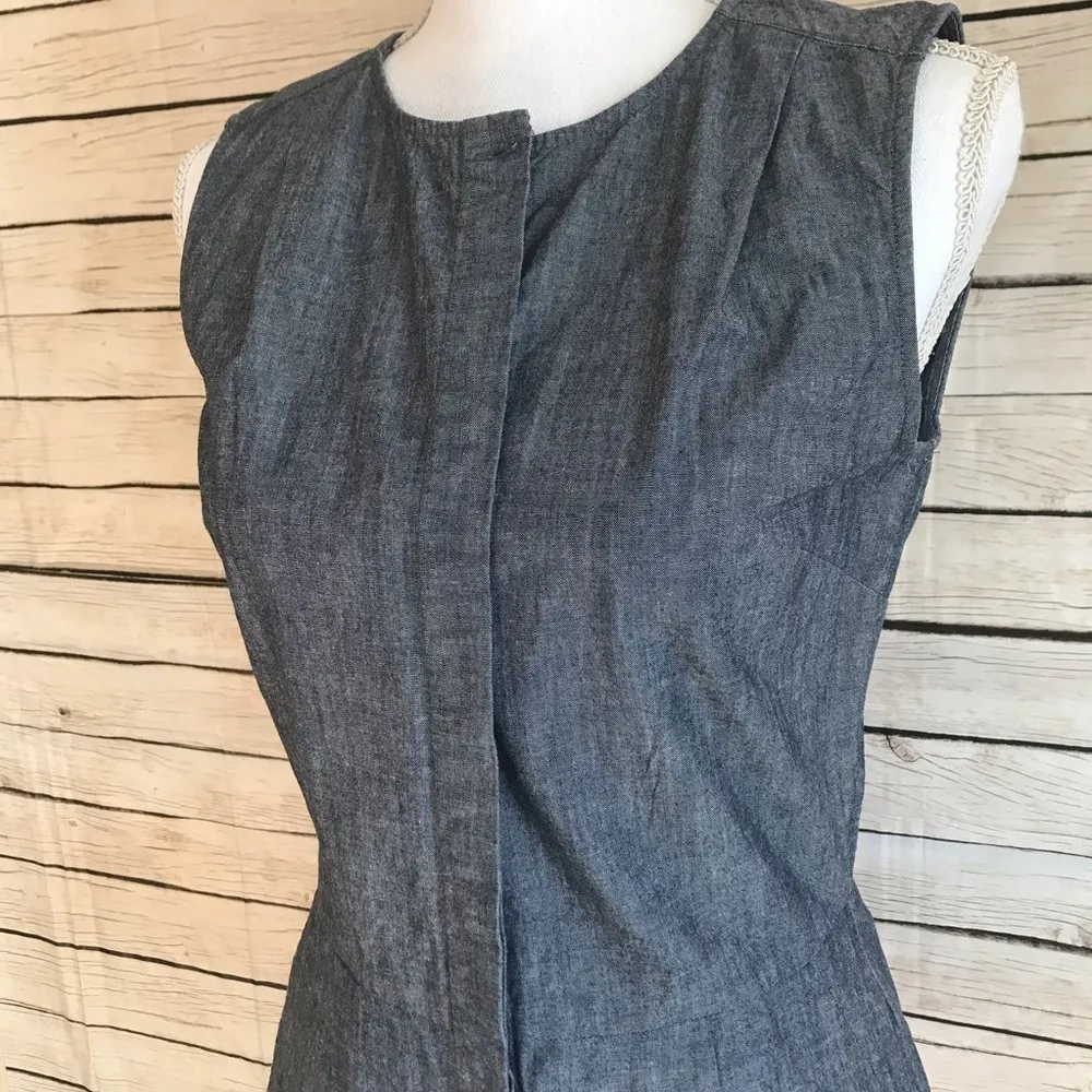 Guideboat Co. Denim Button Up Romper Size XS - Image 3