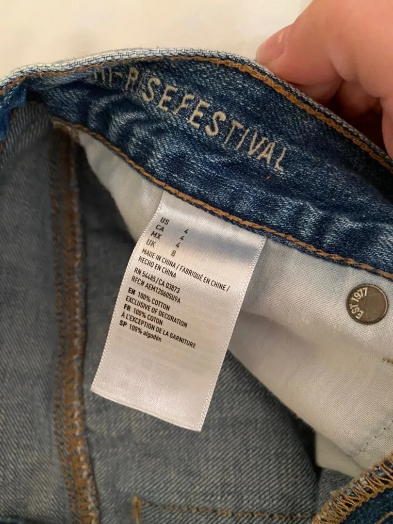 American Eagle Outfitters Denim Shorts - Image 3