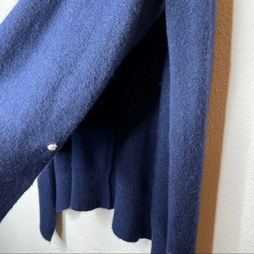 Lauren‎ Ralph Lauren Lambswool Cape Coverup Blue Size undefined - Image 4