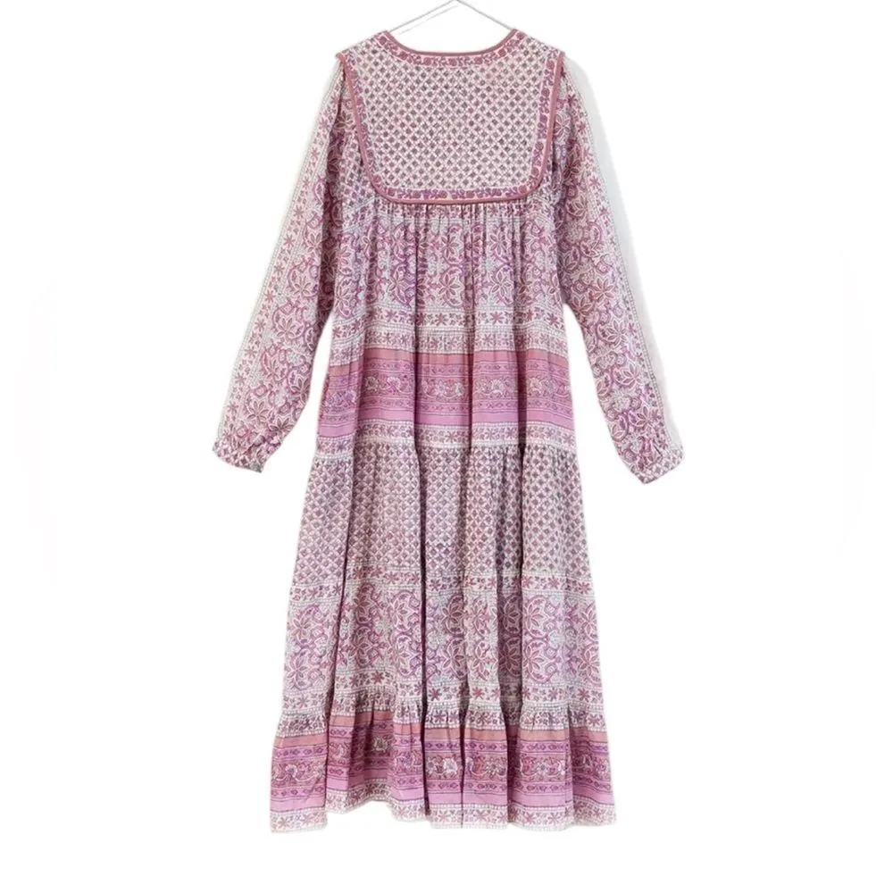 Matta NY Nikita Nima Dress Quilt Mauve Small Pink - Image 4