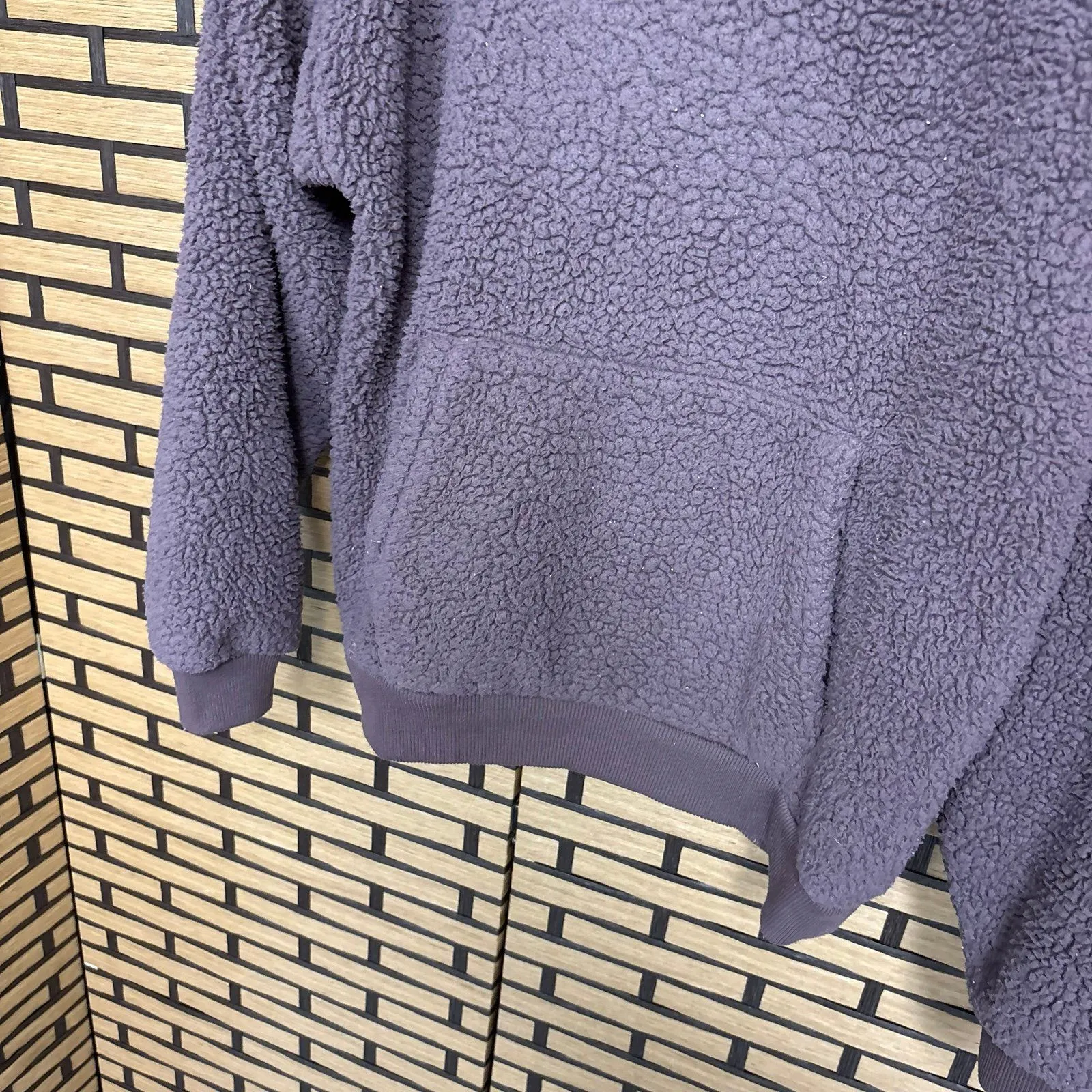 American Eagle Purple/Brown Hoodie Size‎ Small - Image 5