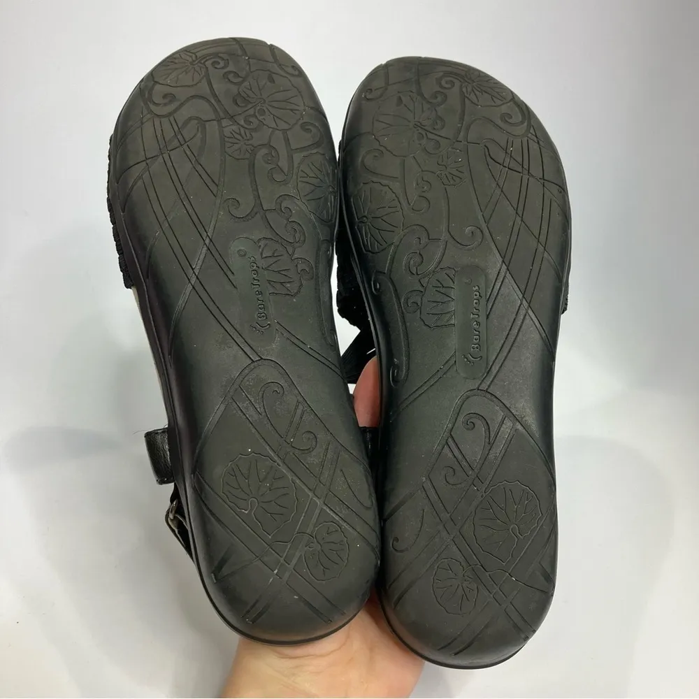 Bare Traps Juliette black faux‎ leather sandals size 8.5 - Image 5