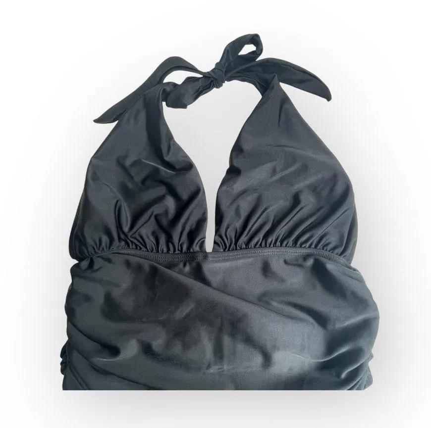 Vix ❤︎︎ Bia Tube Draped One Piece Brazilian Cut Swimsuit ❤︎︎ Black ❤︎︎Medium ❤︎︎ - Image 7