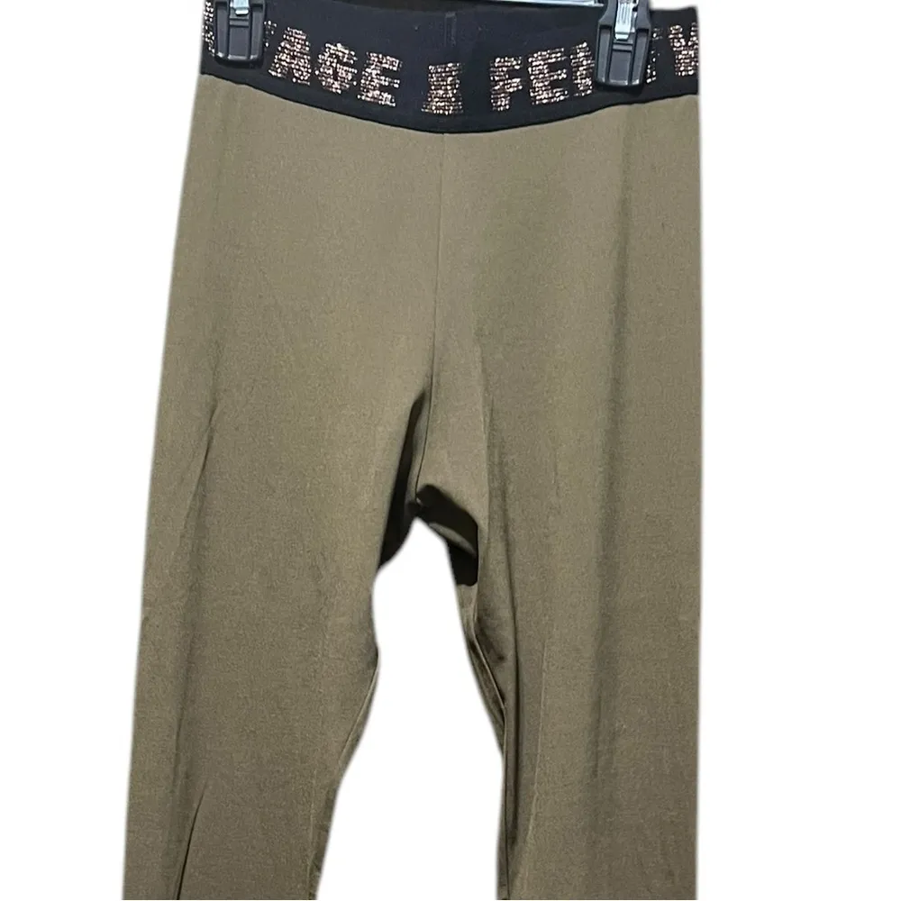 Savage X Fenty Forever Savage Legging Army Green Size Small - Image 4