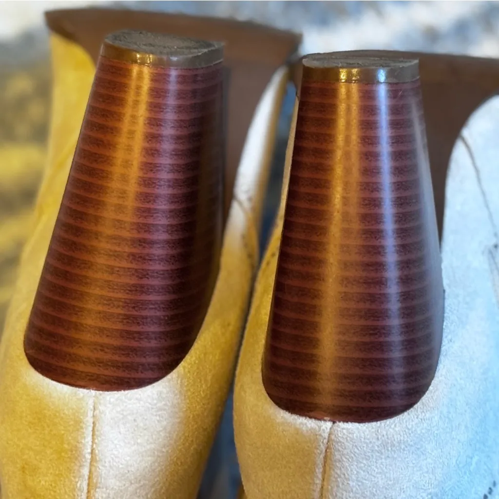 Beige Suede Knee - Image 7