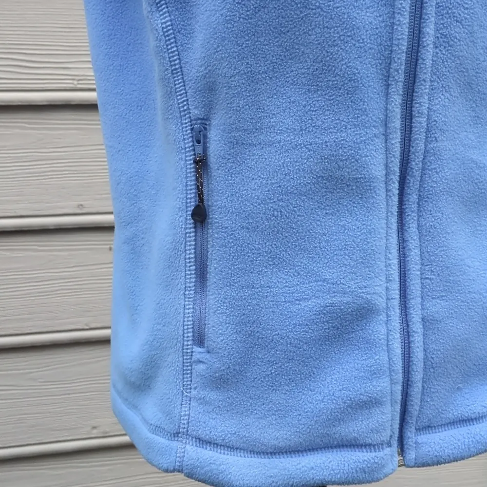 Vineyard Vines Light Blue Fleece Vest - Image 3