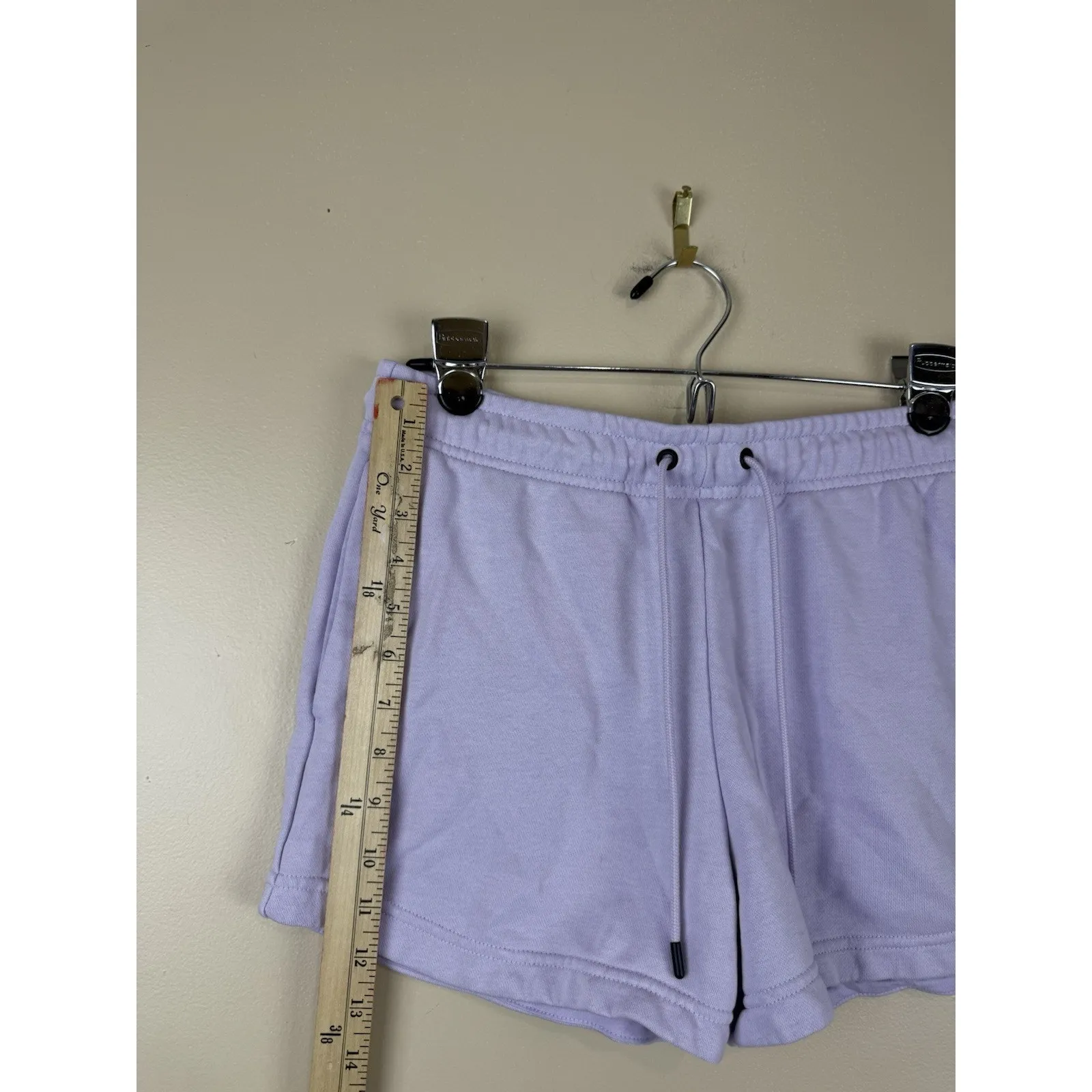 Nike Sportswear Club Fleece Women’s Shorts, Mid-Rise, Dusty Purple, Size S - Image 7