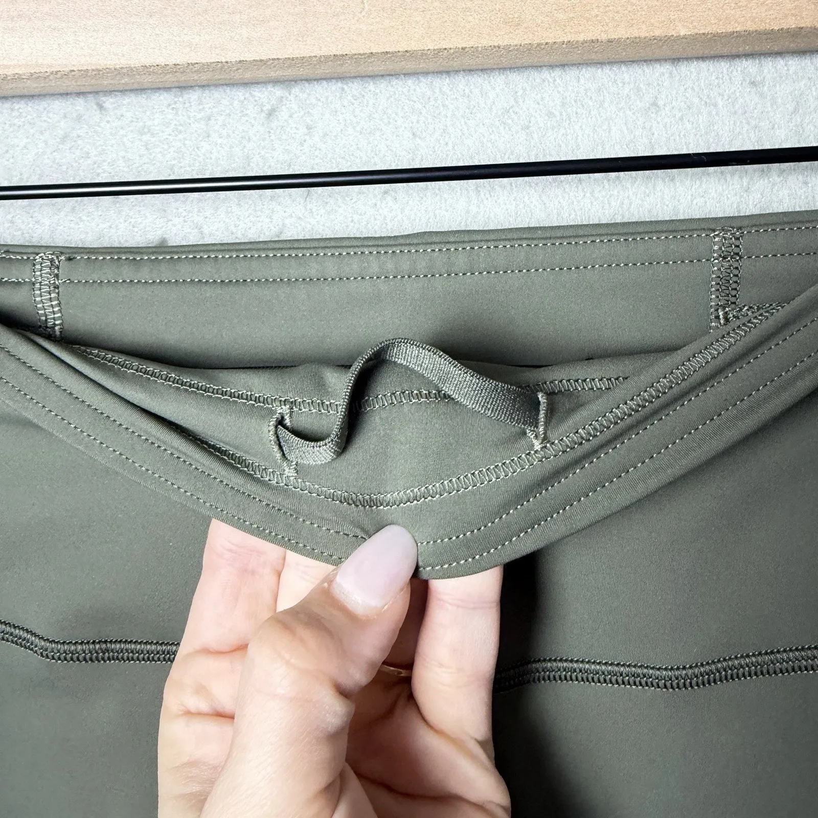 Lululemon Base Pace High Rise Tight Legging Misty Glade Sage Size 10 - Image 3