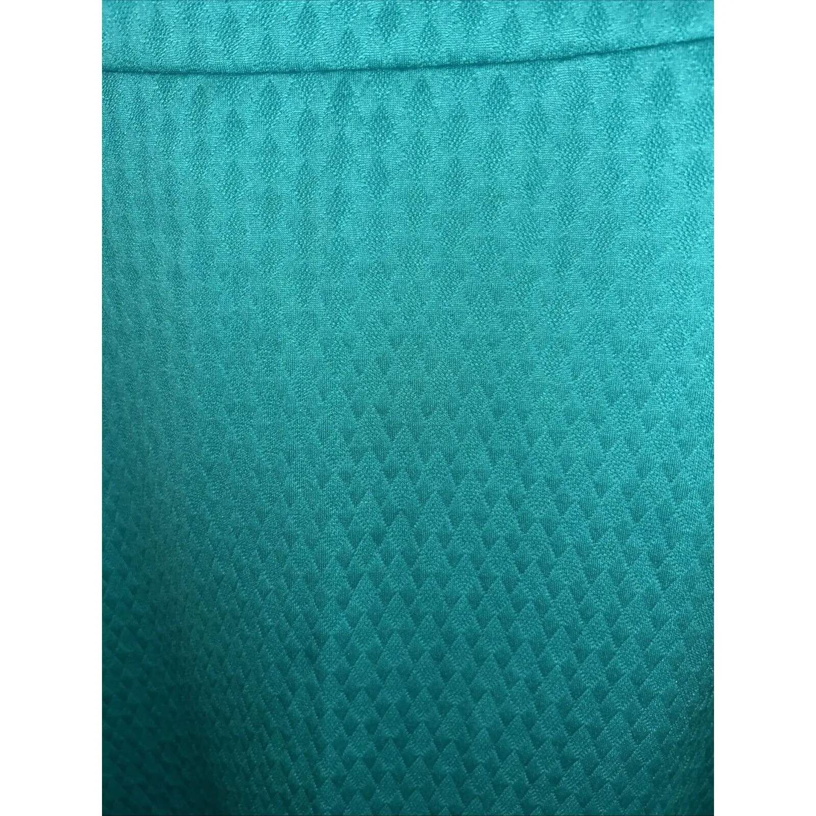 Clearance Lularoe Cassie Skirt 3X Teal Geometric Plus Preppy Boho College Office - Image 2