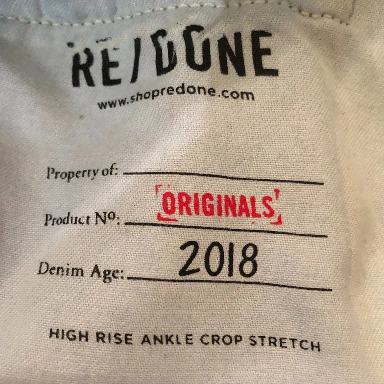 Re/Done High Rise Skinny Jeans - Image 7