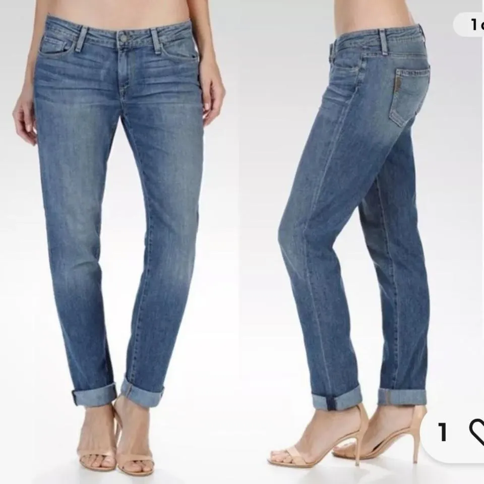 PAIGE | Jimmy Jimmy Skinny Jeans in Tiger Lilly - Image 5