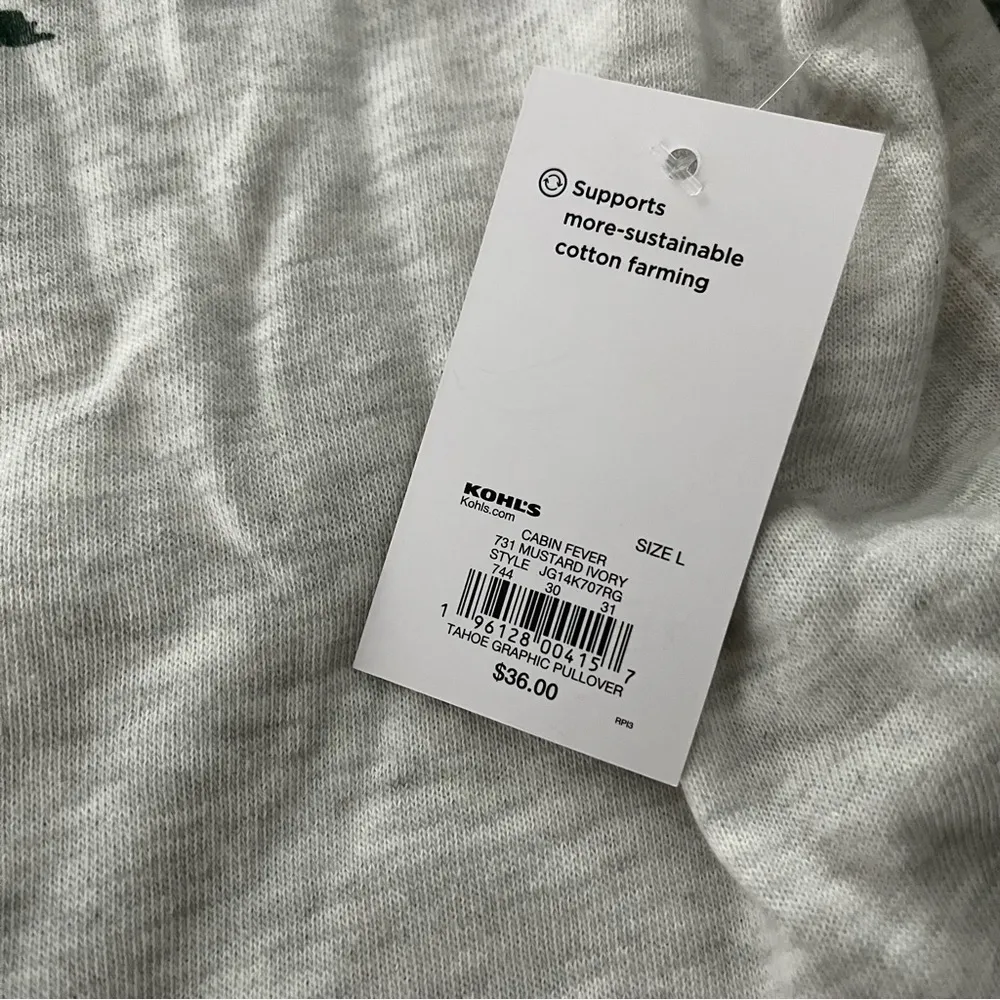 NWT, SO Lake Tahoe Graphic Raglan Tee, Sz L - Image 12