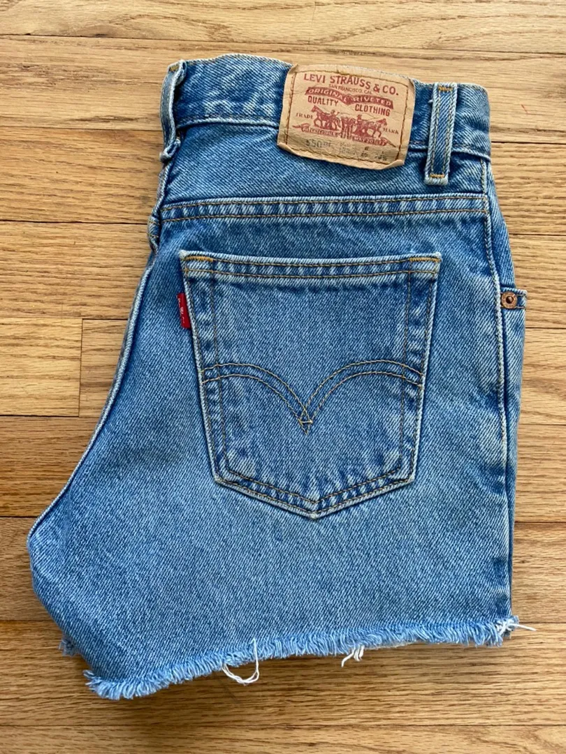 Levi’s Custom Made Jean Shorts - Image 3
