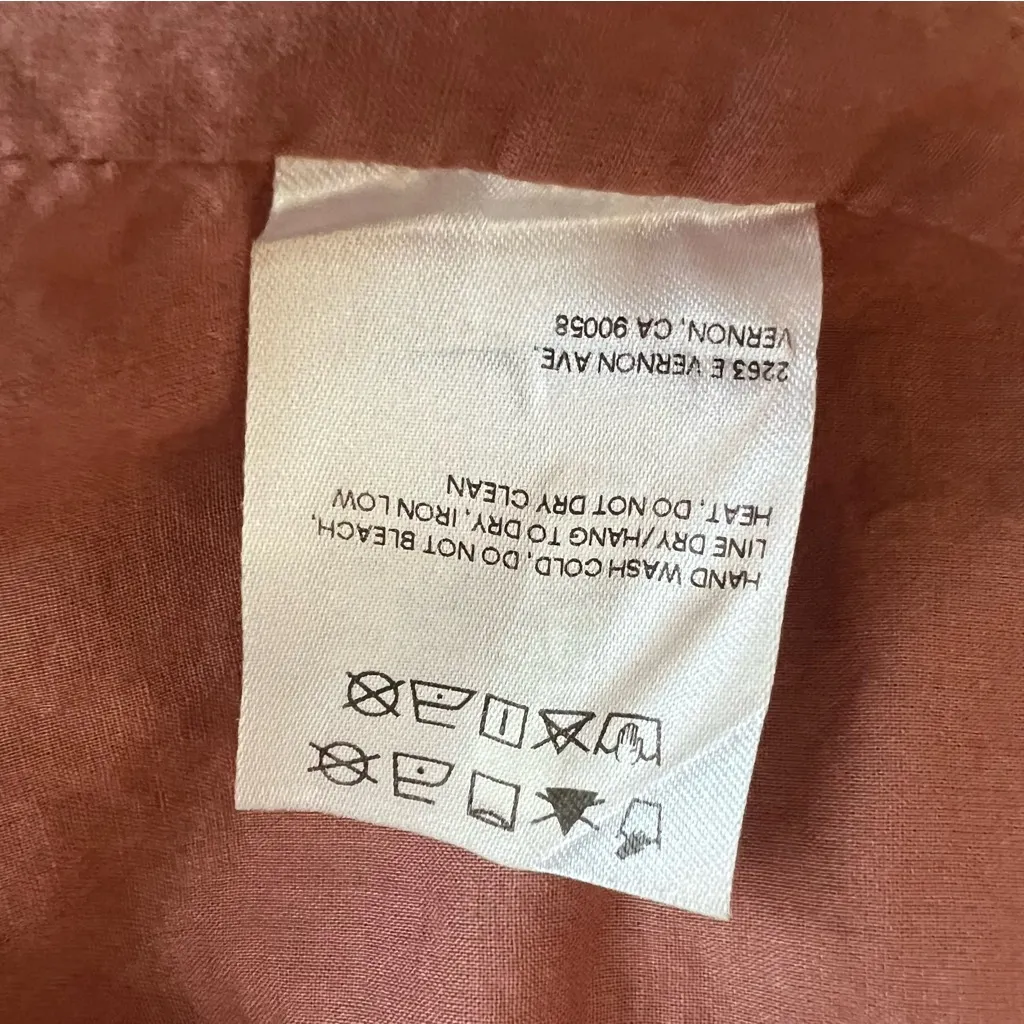 Reformation Women’s Dunes Long Sleeve Square NwxkMini Dress in Praline Pink 4 - Image 10