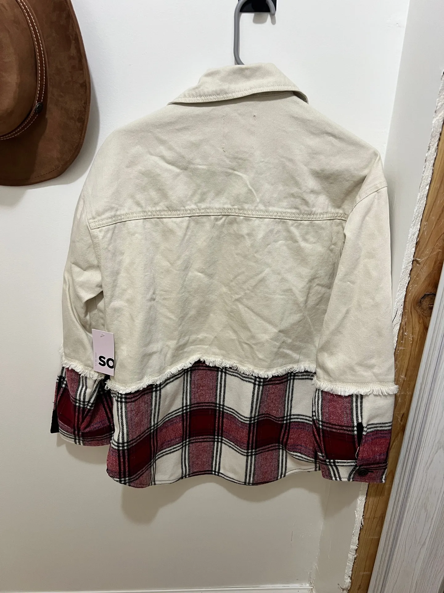 Kohls Jean Jacket with Flannel - Image 2