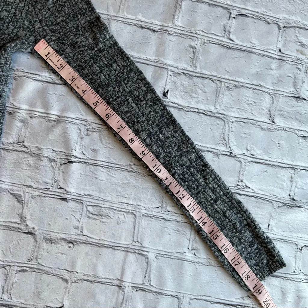 Abercrombie & Fitch Knit Long Sleeve Dress Gray Women’s Small Cozy  Body Con - Image 5