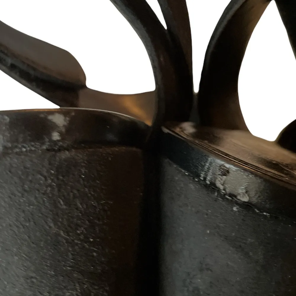 Vince Camuto Varelnta Suede Wedges, Black, 8.5 - Image 7