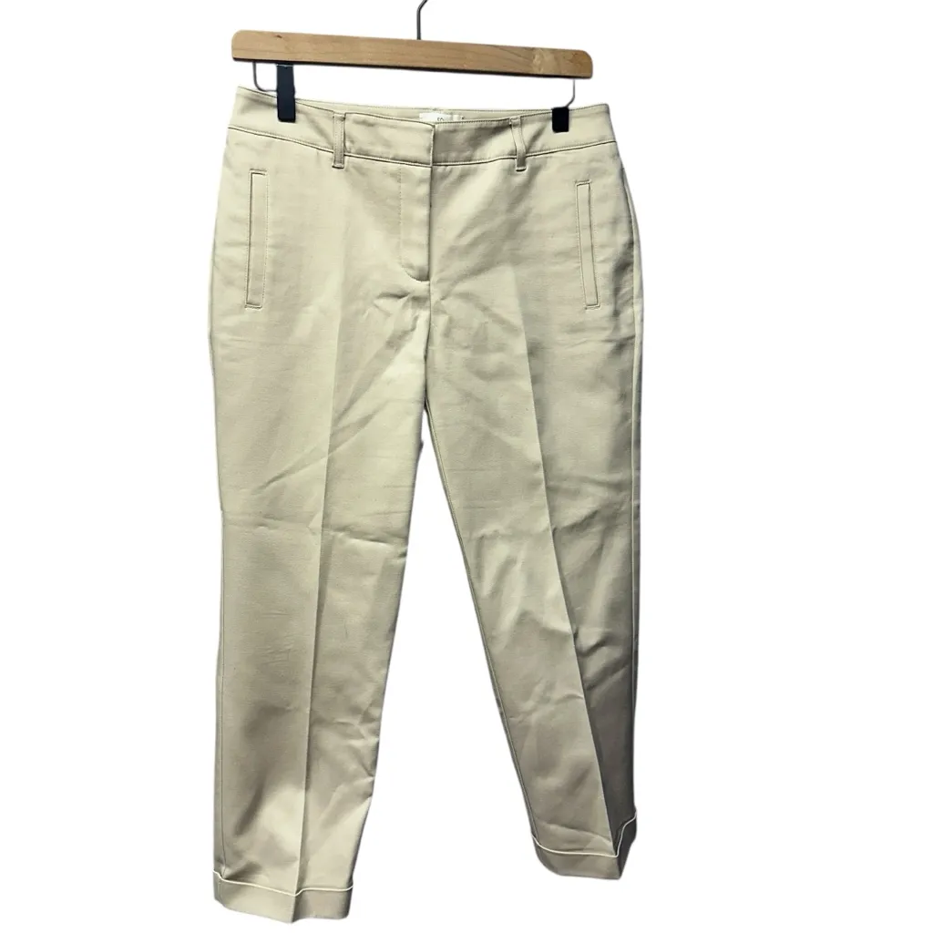 Oh So Slimming Cropped Khaki Pant NWOT Size 00 Chico’s ( Standard XS or Size 2) - Image 2