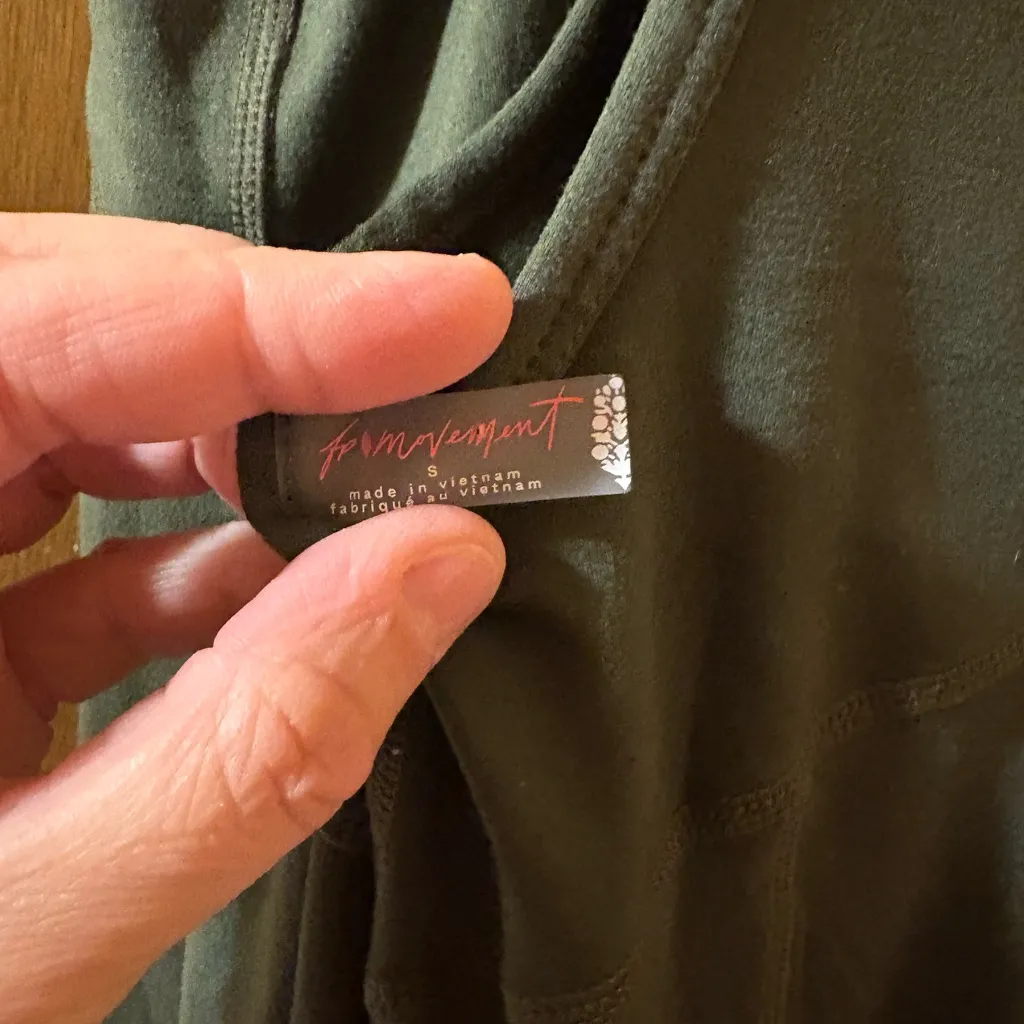 Free People Movement Side to Side Jumpsuit in Green - Image 3