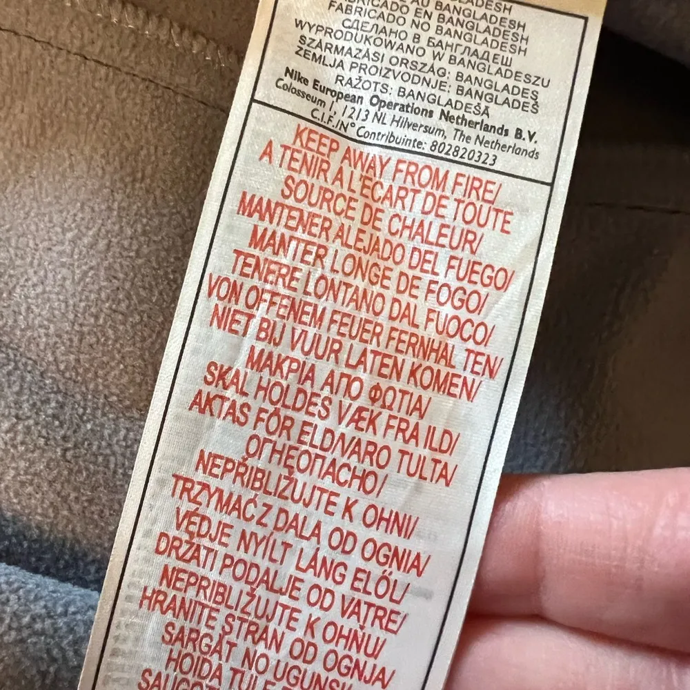 NIKE Olympics Torino 2006 NBC Staffers Winter Sports Navy Blue Jacket Size XXS - Image 9