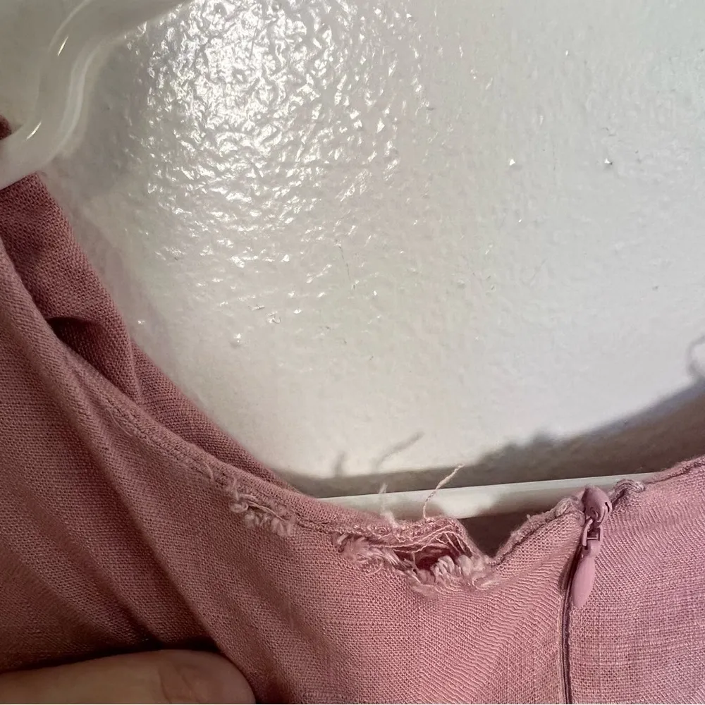 Evelett by J Style Midi Dress Light Pink Size L - Image 10