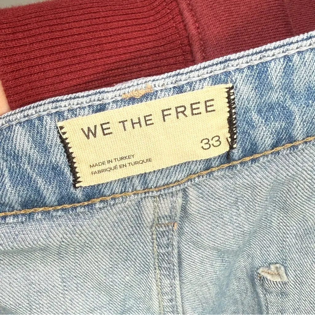 NWT We The Free Guessing Game Relaxed Trouser Size 33 RUNS BIG - Image 9