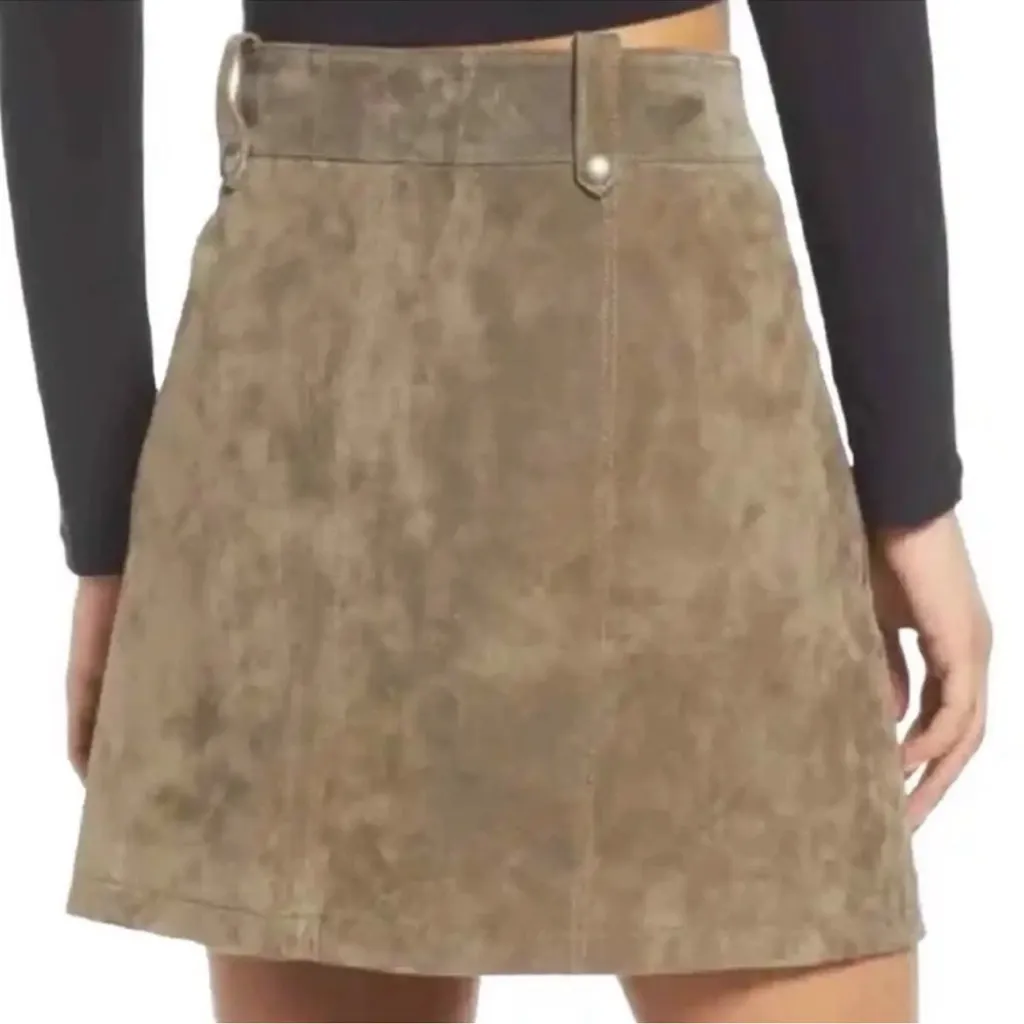 Blank NYC Run For‎ It Suede Skirt-NWT - Image 3