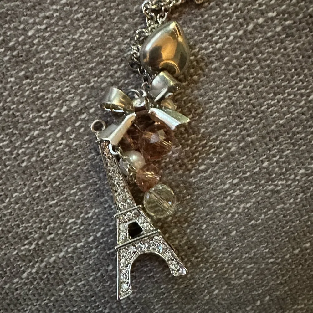 Eiffel Tower necklace Silver - Image 2