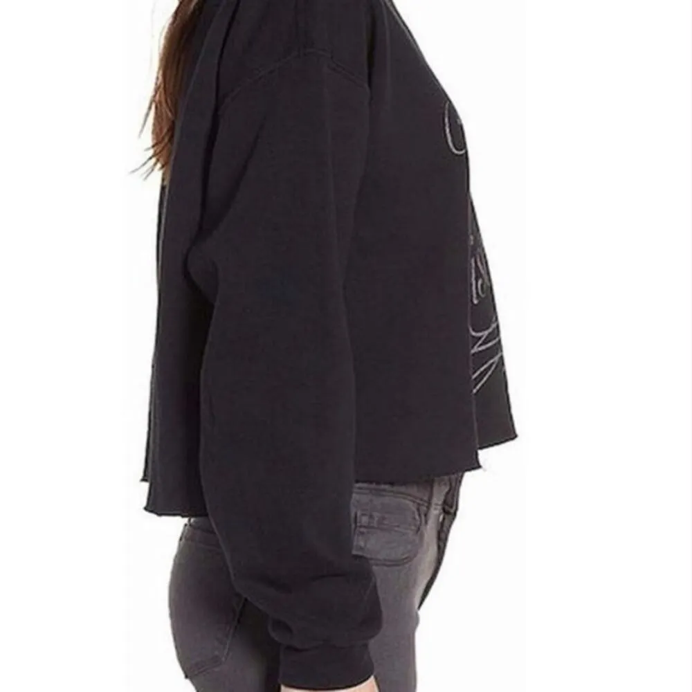 NWT Junk Food cropped sweatshirt Christmas - Image 3