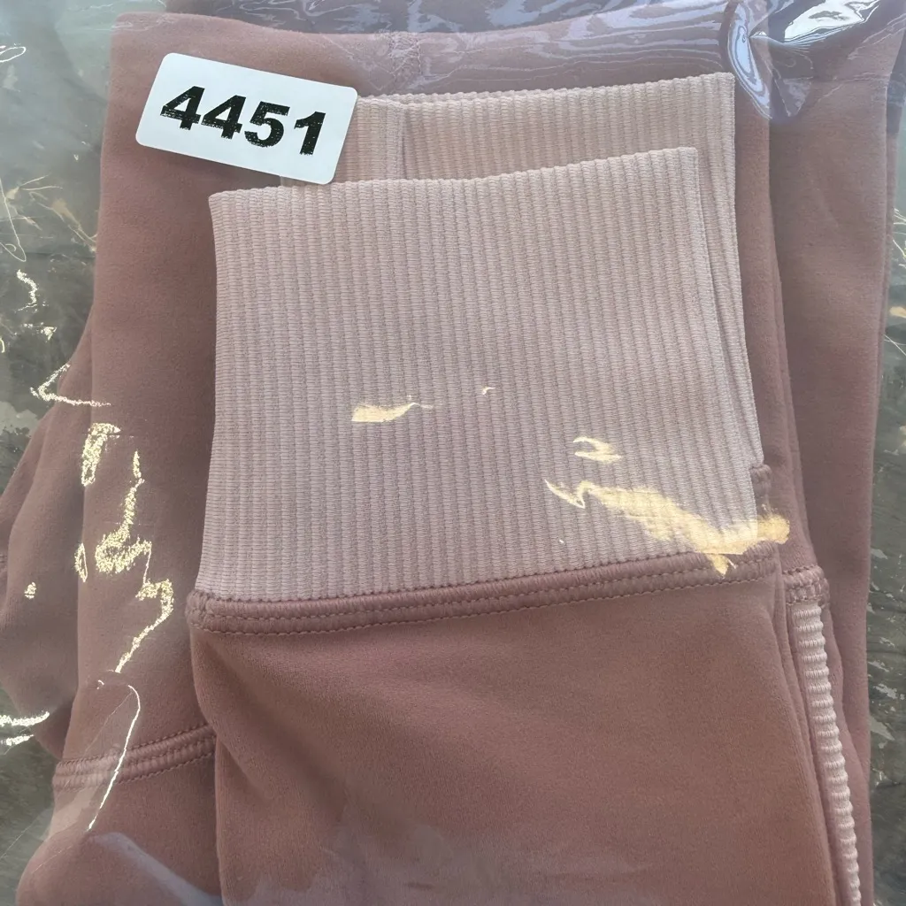 Athleta elation rib trim tight Palermo pink/ and orchid pink‎ Size xxs - Image 5